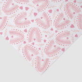 Boho-Bogen-Geometrisches Muster Seidenpapier (Detail)