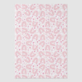 Boho-Bogen-Geometrisches Muster Seidenpapier (Vorderseite)