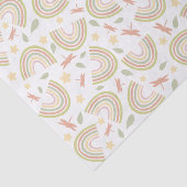 Boho-Bogen-Geometrisches Muster Seidenpapier (Detail)