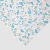 Boho-Bogen-Geometrisches Muster Seidenpapier (Detail)