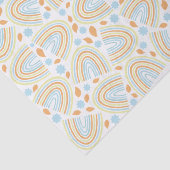 Boho-Bogen-Geometrisches Muster Seidenpapier (Detail)