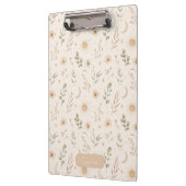 Boho-Boheme-Blumen-Mond-Sonne-Botanik Klemmbrett (Links)