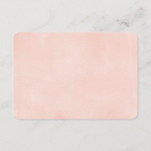 Boho bohemian Blumenmeer rustikale Dusche Begleitkarte (Rückseite)