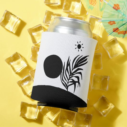 boho bohemian floral sun moon dosenkühler (In Situ Sommer)