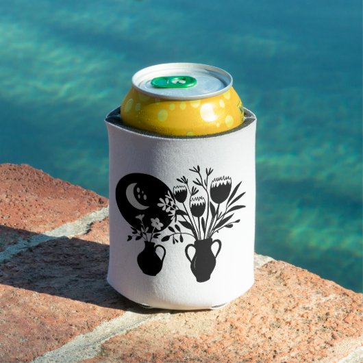 Boho bohemian floral sun moon dosenkühler (In Situ Pool)