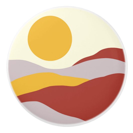 Boho bohemian N4 Keramikknauf (Vorderseite)