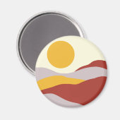 Boho bohemian N4 Magnet (Vorderseite/Rückseite)