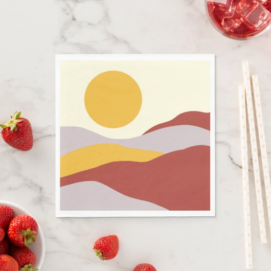 Boho bohemian N4 Serviette (Beispiel)