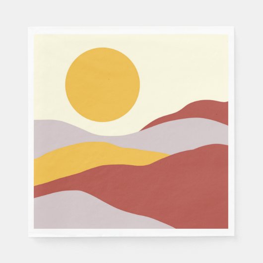 Boho bohemian N4 Serviette (Vorderseite)