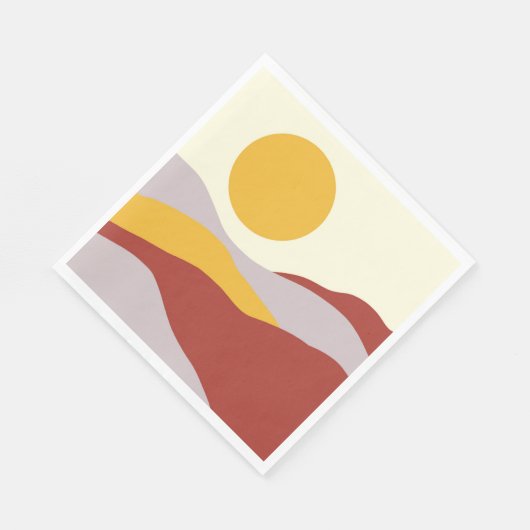 Boho bohemian N4 Serviette (Ecke)