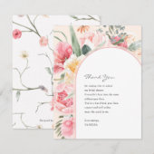 Boho bohemianisches Brautparty (Vorne/Hinten)