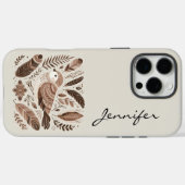 Boho Bohemisch Bird Feather iPhone / iPad Gehäuse Case-Mate iPhone Hülle (Rückseite (Horizontal))