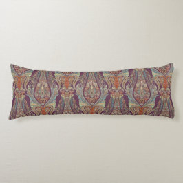 BOHO Bohemisch India Paisley Tribal Lila Blue Seitenschläferkissen