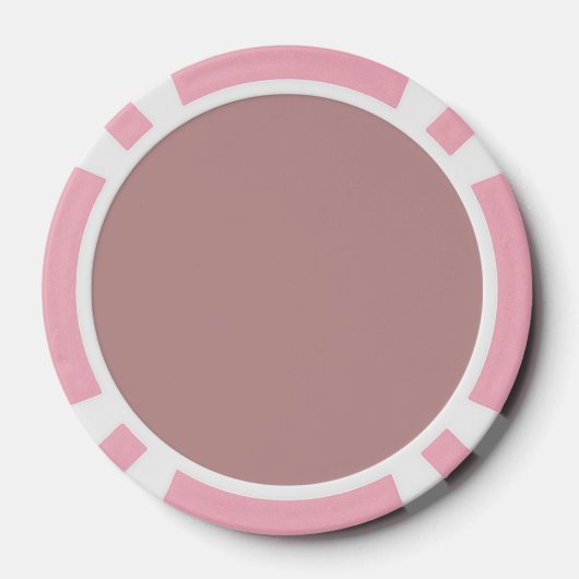 Boho Bohemisch Pastel Rainbow Mauve Hintergrund Pokerchips (Rückseite)