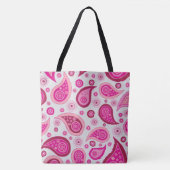 BOHO BOHEMISCH PINK PAISLEY TASCHE PURSE (Vorderseite)