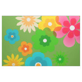 Boho Bohemische Retro bunte BlumenBlumen Stoff (Fat Quarter (45,7 x 55,9 cm))