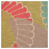 Boho Bohemische Retro bunte BlumenBlumen Stoff (Muster)