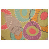 Boho Bohemische Retro bunte BlumenBlumen Stoff (Fat Quarter (45,7 x 55,9 cm))