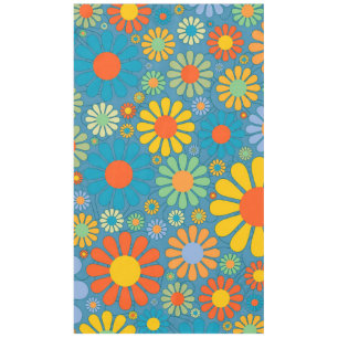 Boho Bohemische Retro bunte BlumenBlumen Tischdecke