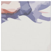 Boho Bohemisches Retro Pfau-Muster Stoff (Nahaufnahme)