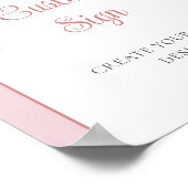 Boho Boho Bousse Peongs Pampas Gras Benutzerdefini Poster (Ecke)