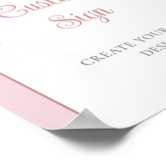 Boho Boho Bousse Peongs Pampas Gras Benutzerdefini Poster (Ecke)