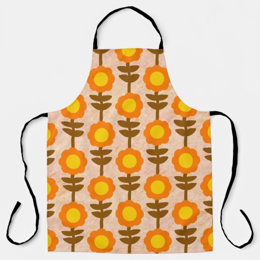 Boho Botanica All-Over-Druck Schürze (Vorderseite)