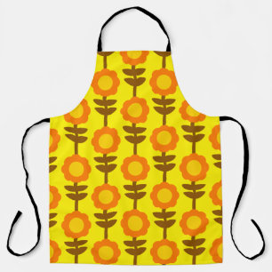 Boho Botanica All-Over Druck Schürze