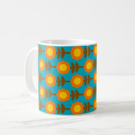 Boho Botanica Kaffeetasse (Vorderseite Links)