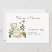 Boho Botanica Moving Ankündigung (Vorderseite)