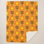 Boho Botanica Sherpa Blanket Sherpadecke (Vorderseite)