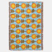 Boho Botanica Wurfdecke Decke (Vorderseite Vertikal)