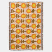 Boho Botanica Wurfdecke Decke (Vorderseite Vertikal)