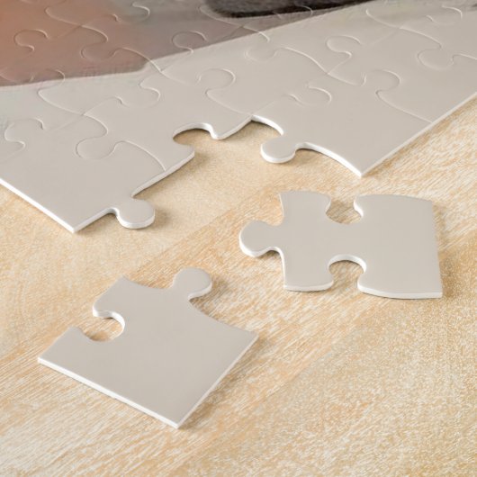 Boho Botanical Abstrakt Earthy Minimalistisch Puzzle (Seite)