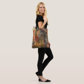 Boho Botanical Earthy Floral Tasche (Am Model)