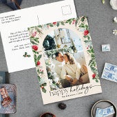 Boho Botanical Foliage Arch 1 Foto Postkarte