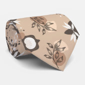 Boho Botanical Krawatte (Gerollt)