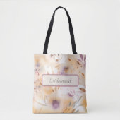 Boho-Botanical-Watercolor-Blumen Tasche (Vorderseite)