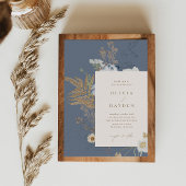 Boho Botanical Wedding Einladung