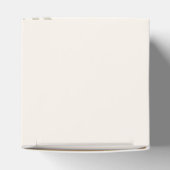 Boho Botanical White Pink Pose Geschenkschachtel (Oben)