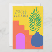 Boho Botanical wir haben wieder eine neue Adresse Ankündigung (Vorderseite)