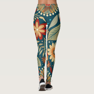 Boho Botanicals Leggings
