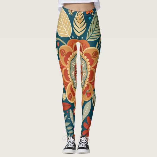 Boho Botanicals Leggings (Vorderseite)