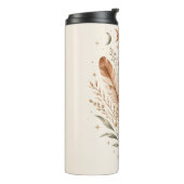 Boho-Botanik-Mondphasen-Thermalwasserflasche Thermosbecher (Nach links gedreht)