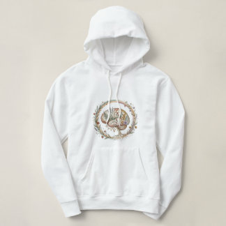 Boho-Botanik Neurodiversitätsblüte Ökotherapie Hoodie