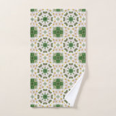Boho Botanisch  Badhandtuch Set (Handtuch)