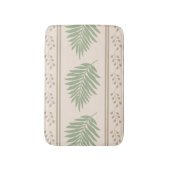 Boho botanische Badematte (Vorderseite Vertikal)