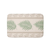 Boho botanische Badematte (Vorderseite)