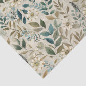 Boho-botanische Blume Seidenpapier (Detail)