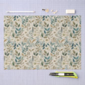 Boho-botanische Blume Seidenpapier (Handwerk)